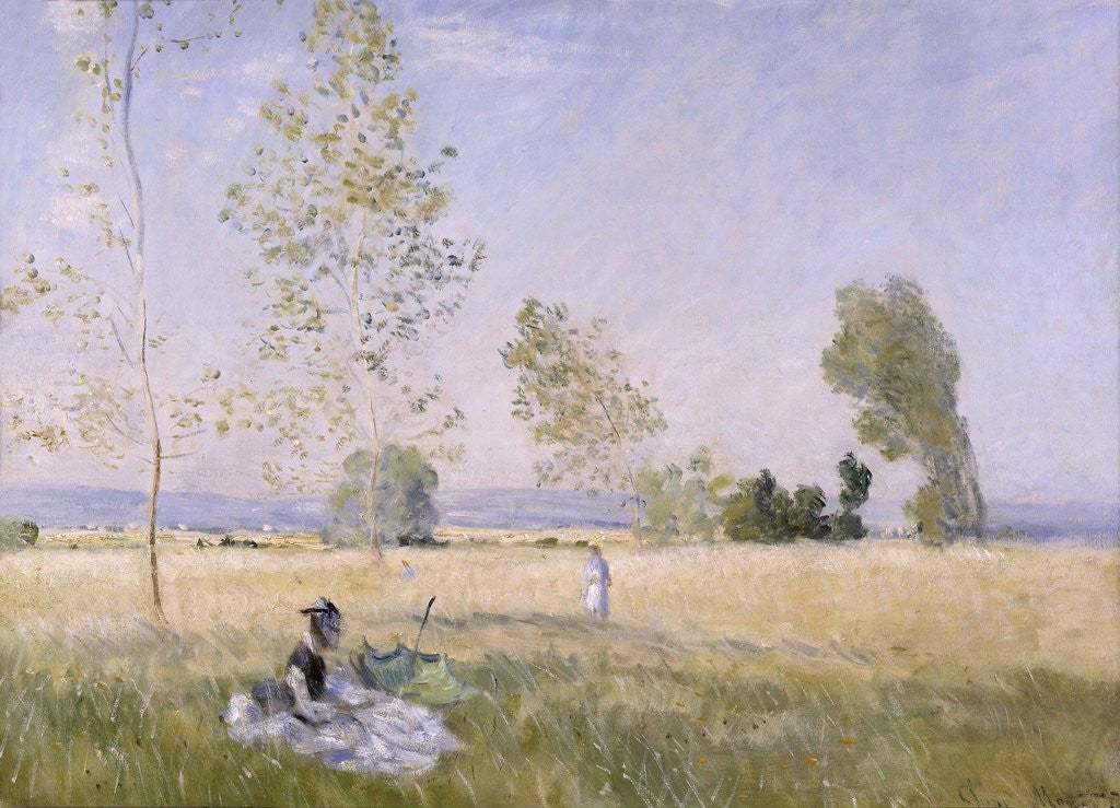 Detail of L'Ete (Summer) by Claude Monet