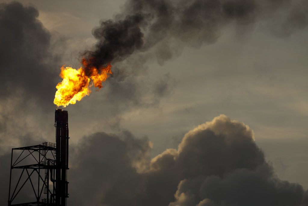 Detail of Oil Refinery at Curacao by Anonymous