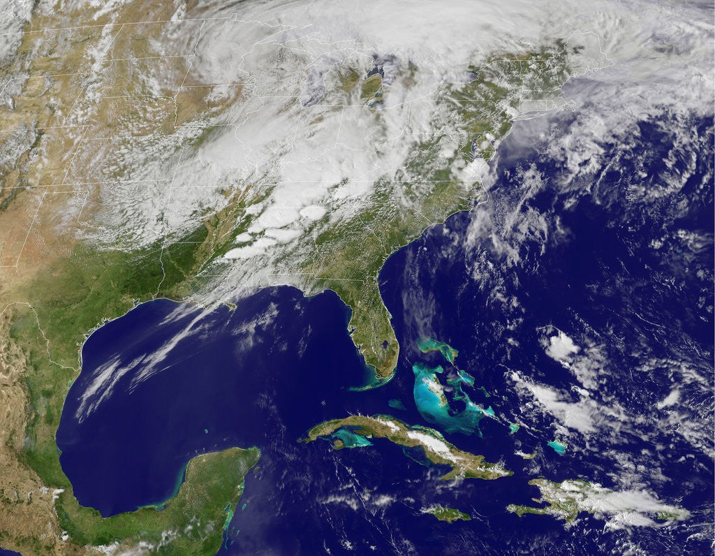 Detail of Severe Tornado Outbreak in the Southern United States by Anonymous