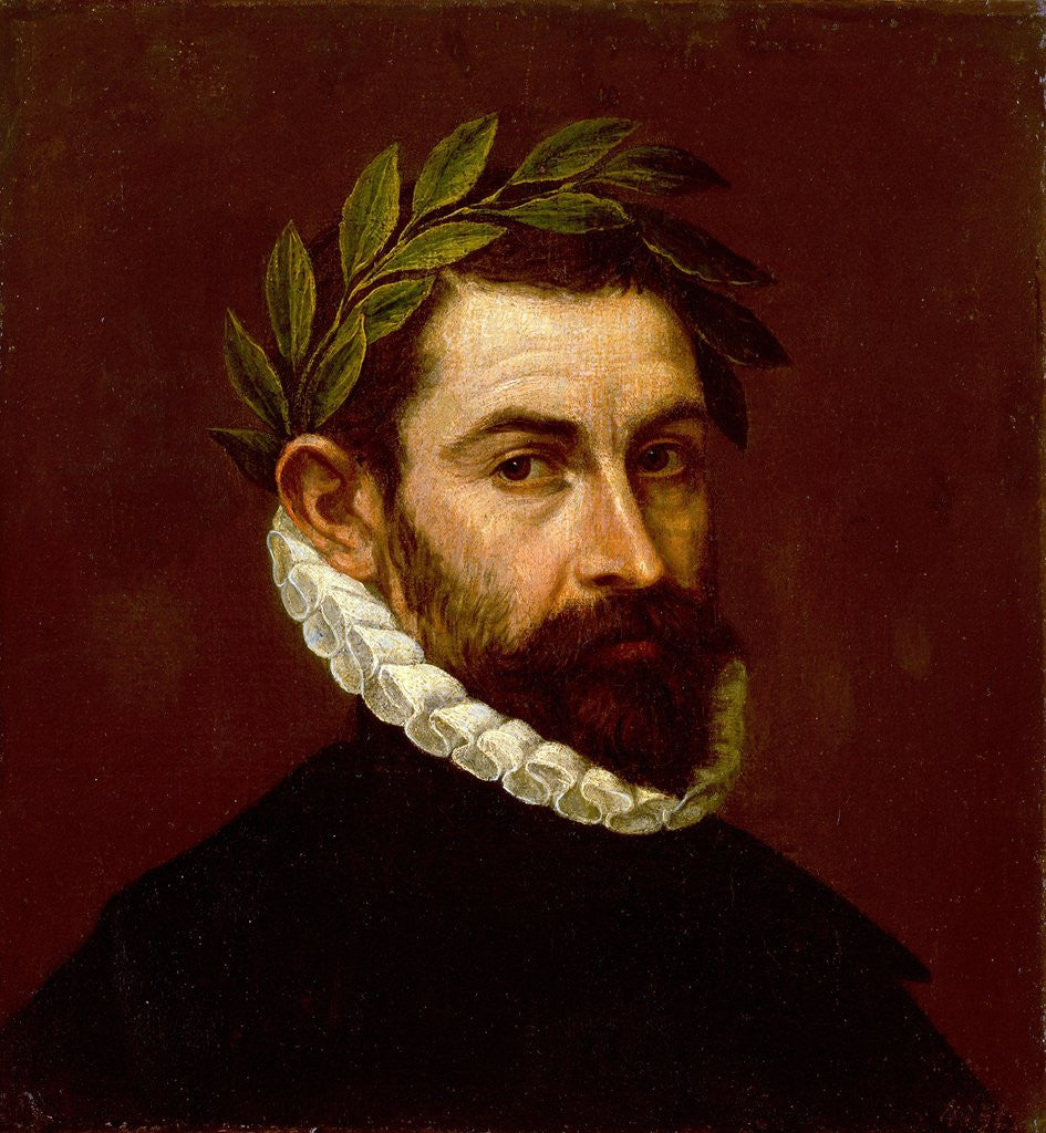Detail of Portrait of the Poet Alonso Ercilla y Zuniga by El Greco