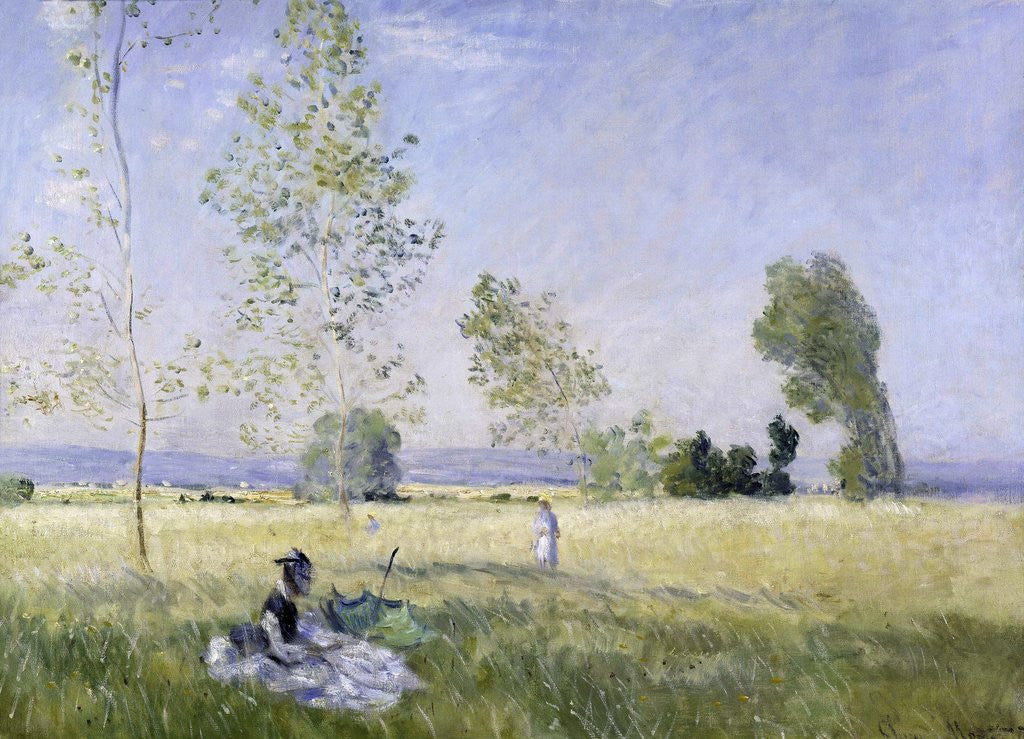 Detail of L'Ete (Summer) by Claude Monet