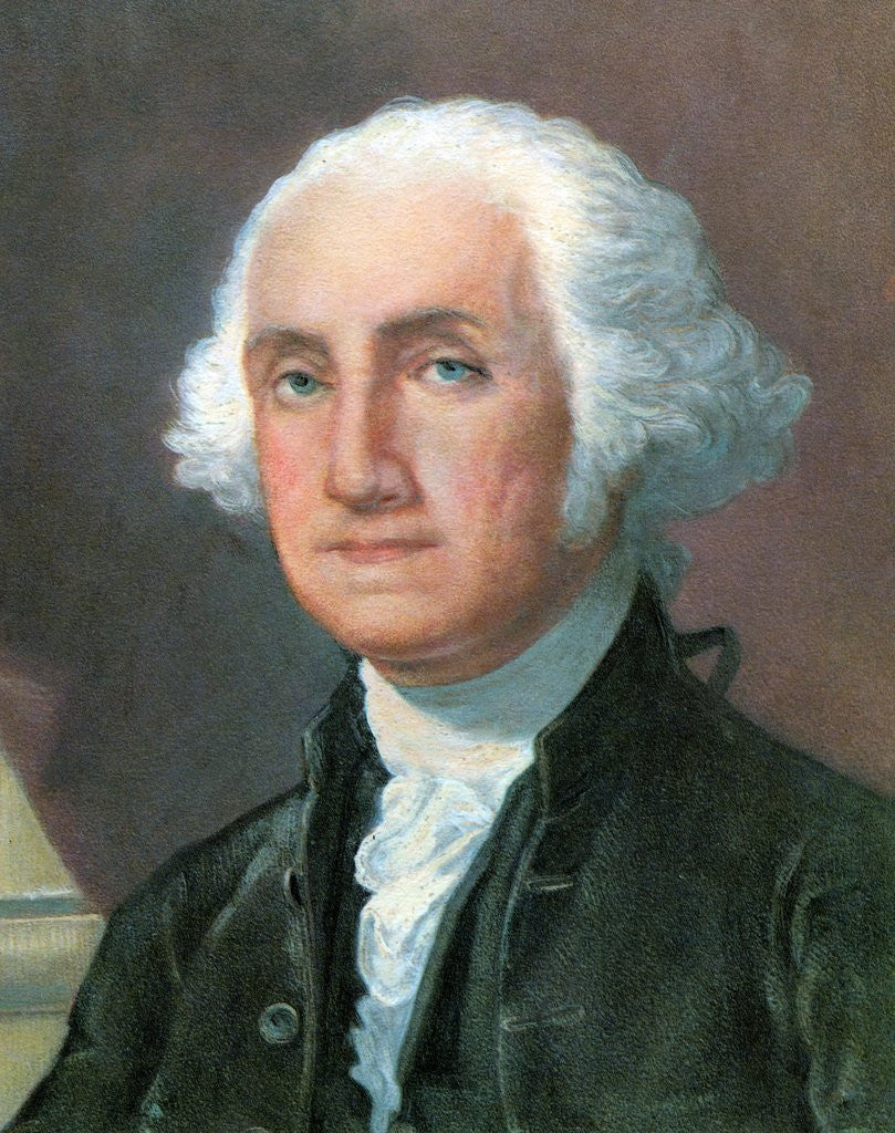 Detail of George Washington by Anonymous