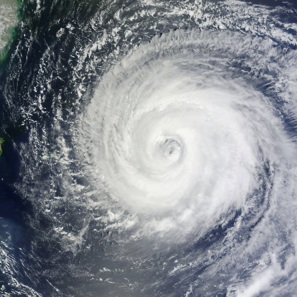 Detail of Typhoon Muifa in the Philippine Sea by Anonymous