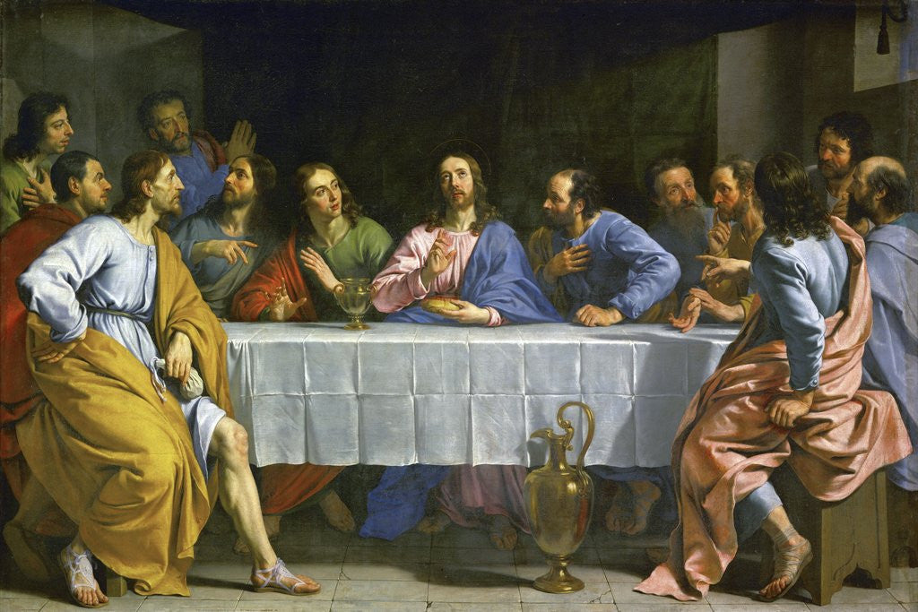 Detail of The Last Supper by Philippe de Champaigne