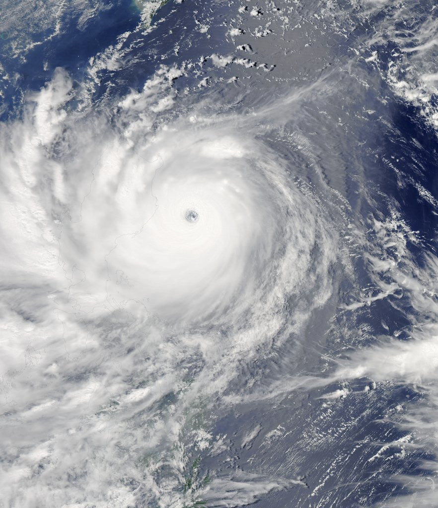 Detail of Super Typhoon Nanmadol by Corbis
