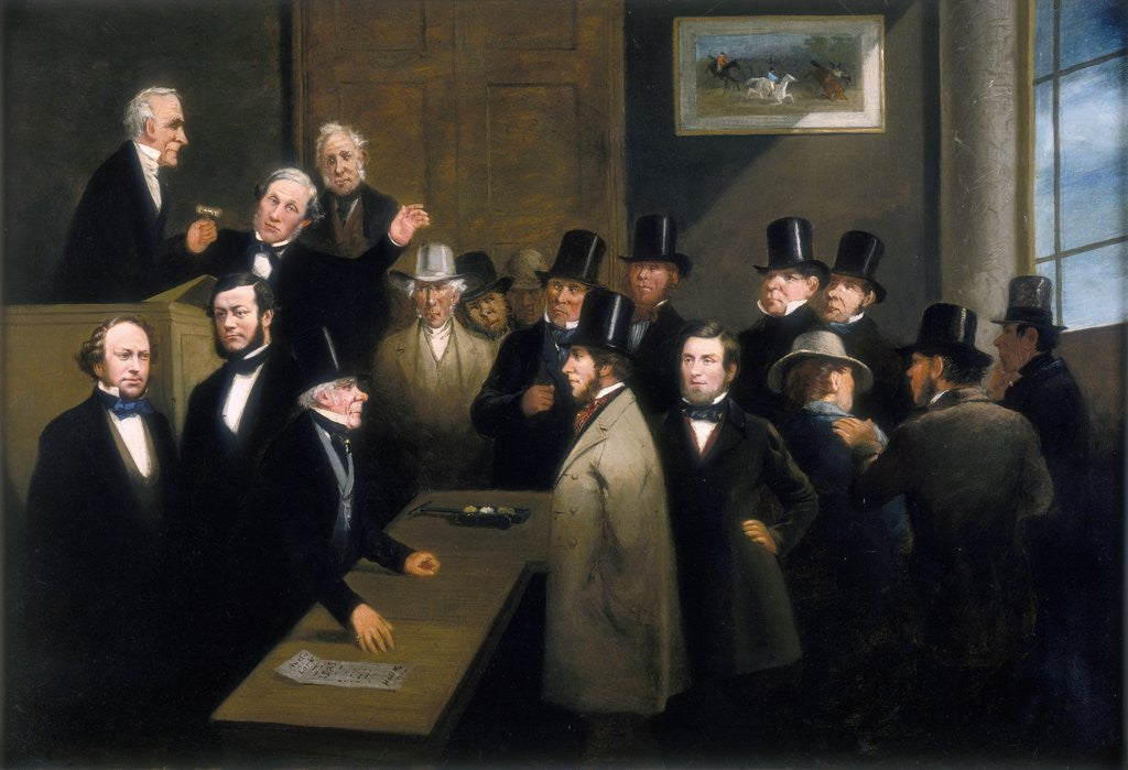 Detail of A West Indian Sugar Sale by Anonymous