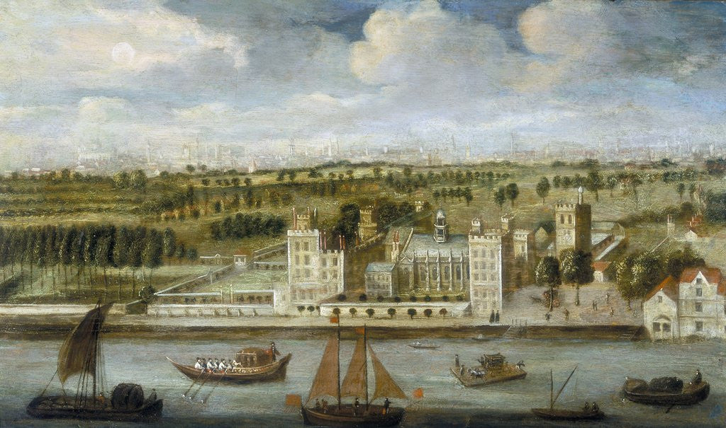 Detail of Lambeth Palace by Anonymous