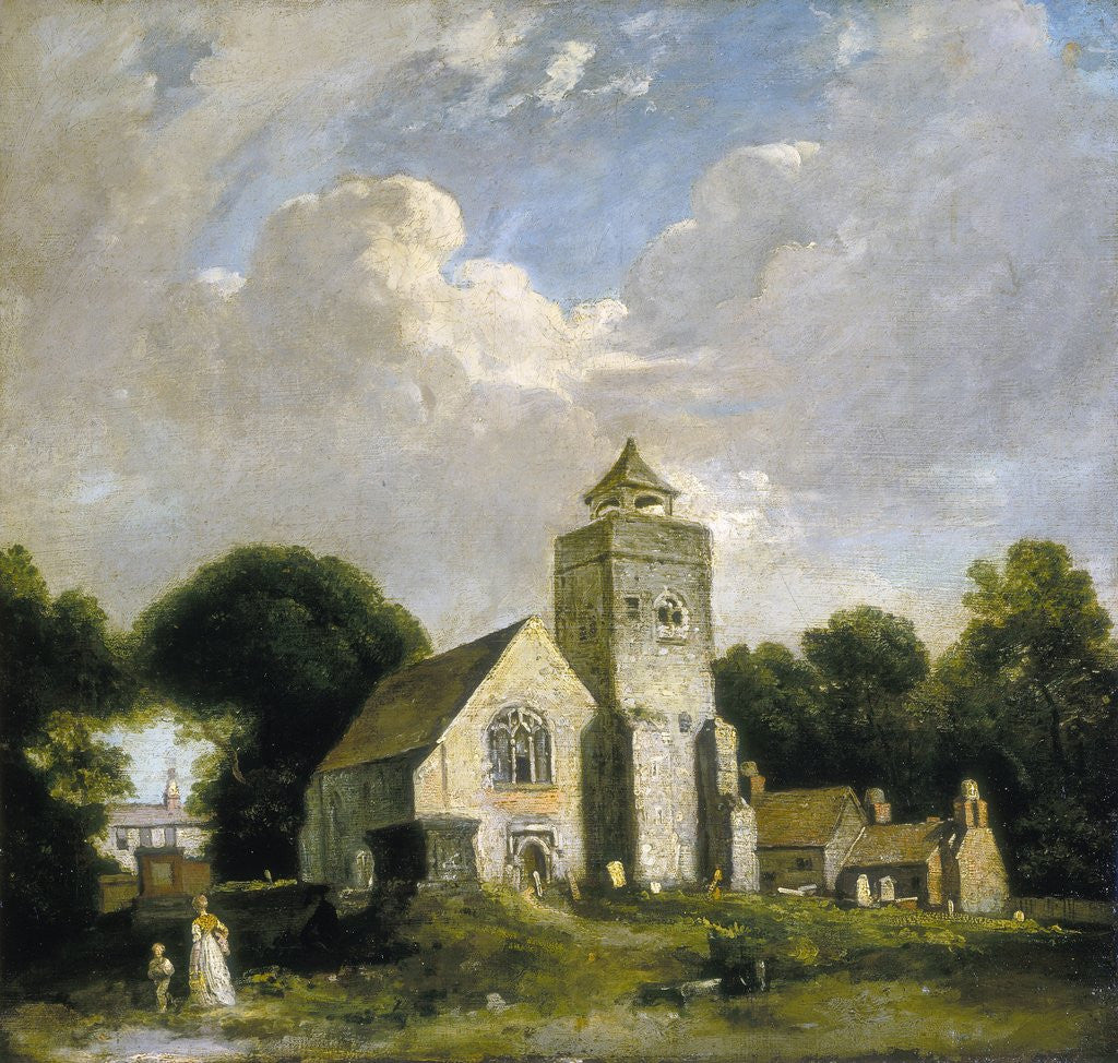 Detail of St. Mary's Church, Willesden by Anonymous