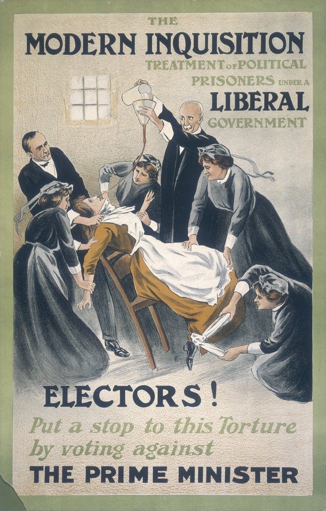 Detail of The Modern Inquisition poster by Anonymous