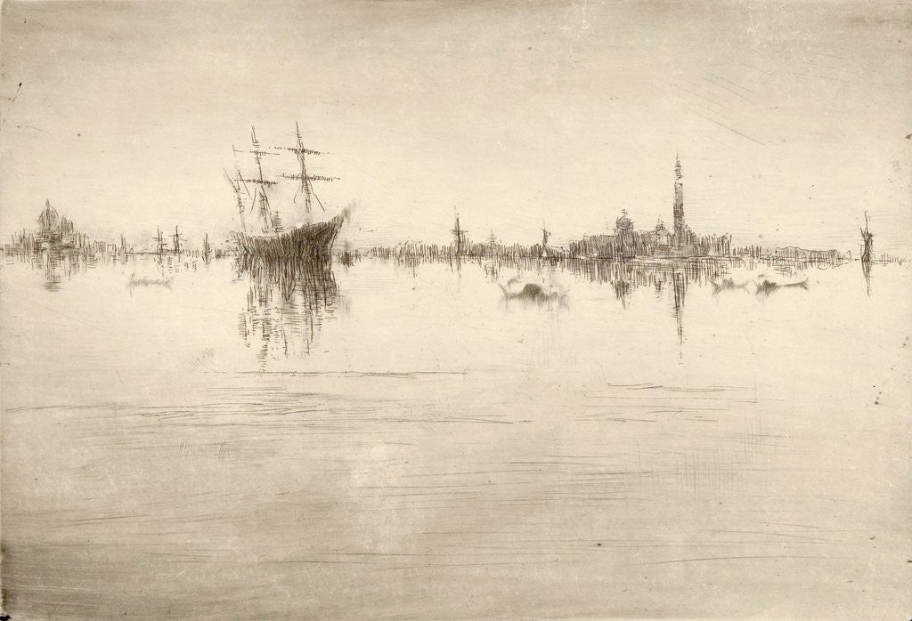 Detail of Nocturne by James Abbot McNeill Whistler