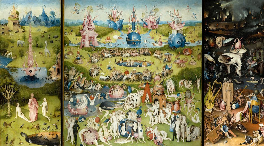 Detail of The Garden of Earthly Delights by Hieronymus Bosch