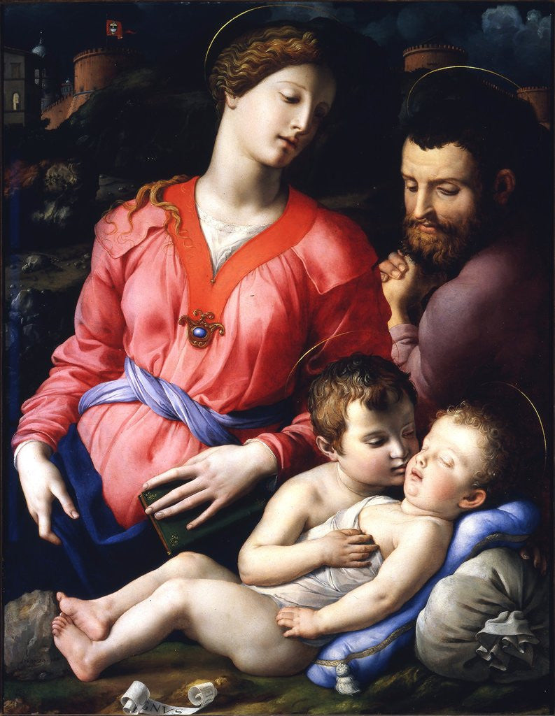 Detail of The Madonna Panciatichi by Agnolo Bronzino