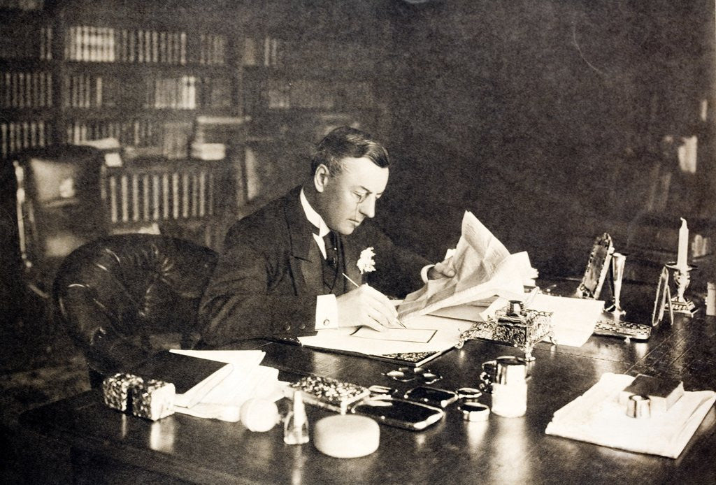 Detail of Joseph Chamberlain by Anonymous