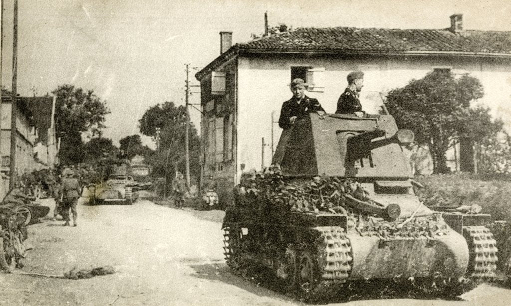 Detail of The PanzerjÃ¤ger I (TankHunter 1) by Anonymous