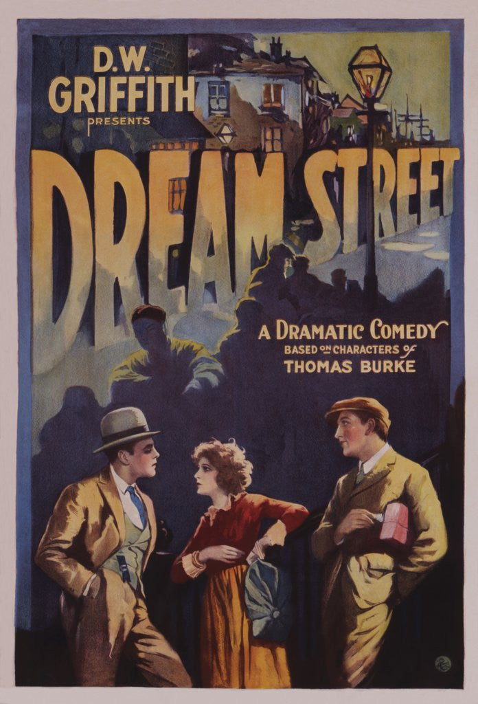 Detail of Dream Street movie poster by Corbis