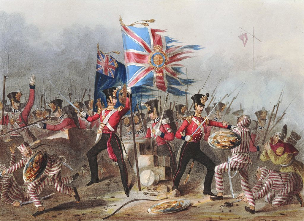 Detail of The Battle of Amoy by Anonymous