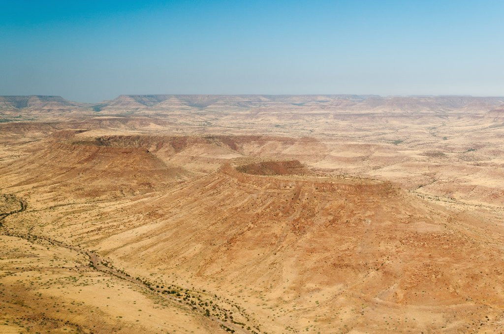 Detail of Aerial view of Damaraland by Anonymous