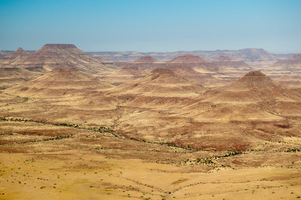 Detail of Aerial view of Damaraland by Anonymous