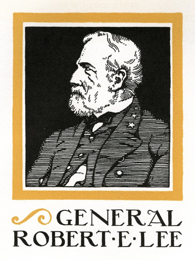 Detail of General Robert E. Lee. by Corbis