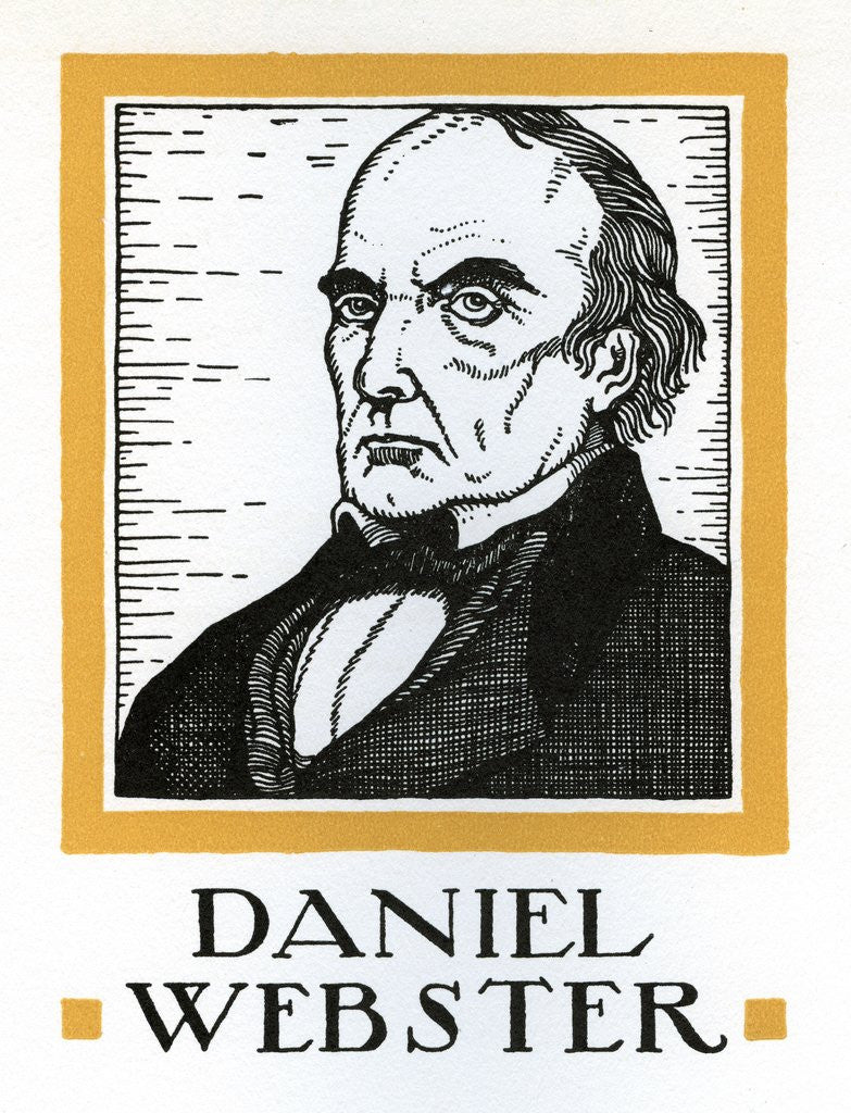 Detail of Daniel Webster by Anonymous