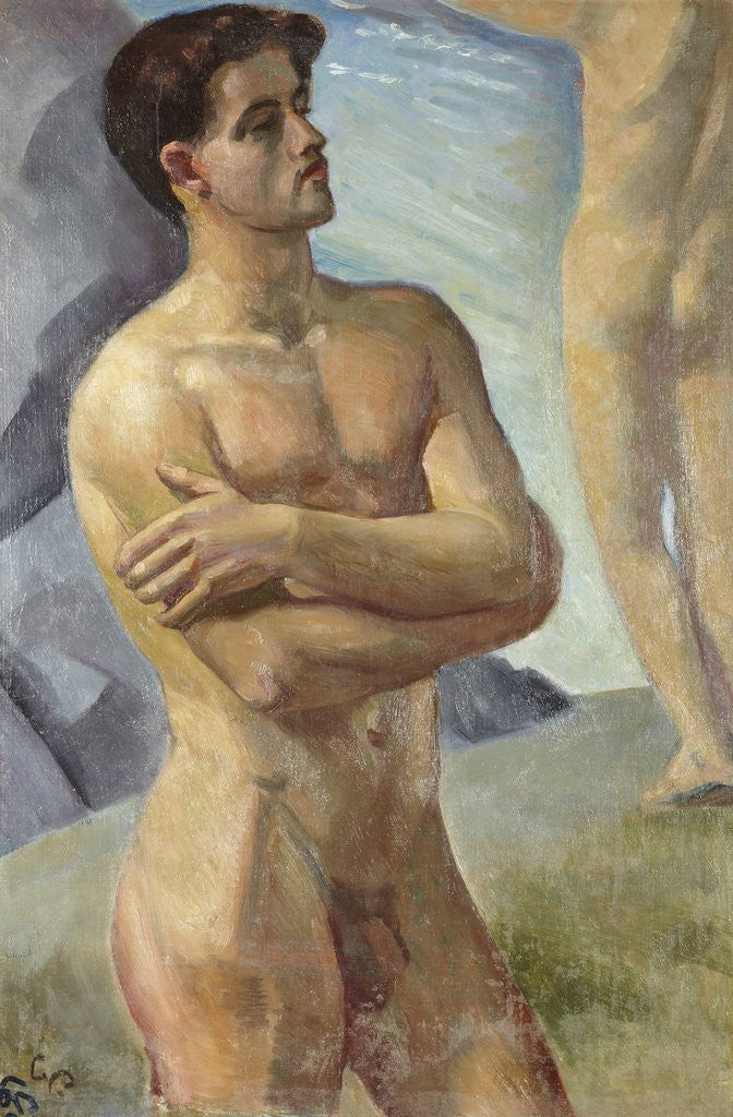 Detail of Bathing Men by Georg Pauli