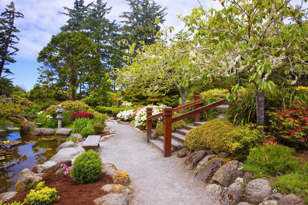 Detail of Shore Acres State Park, Coos Bay Oregon, South Oregon Coast. Pacific Northwest. by Anonymous