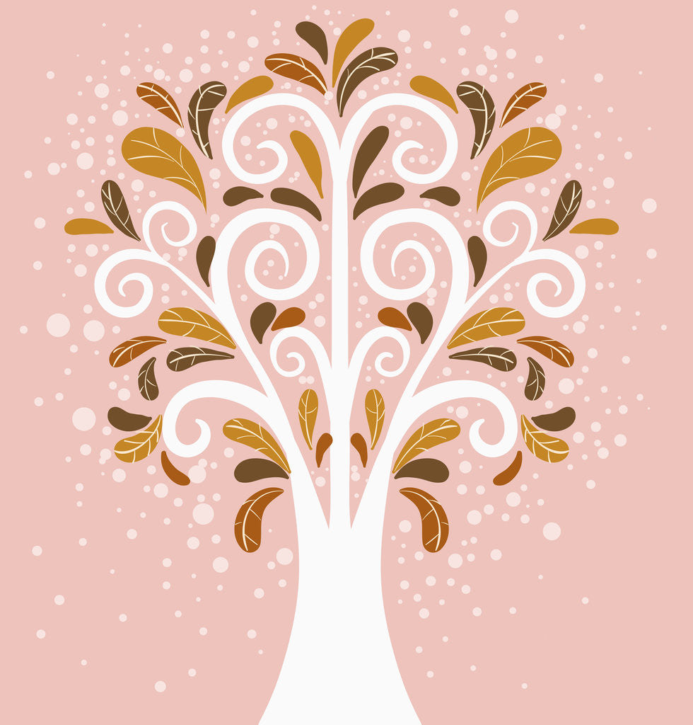 Detail of A image of tree by Anonymous