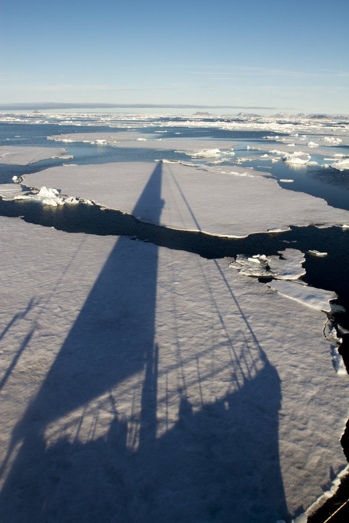 Detail of Expedition Yacht, Svalbard, Norway by Anonymous