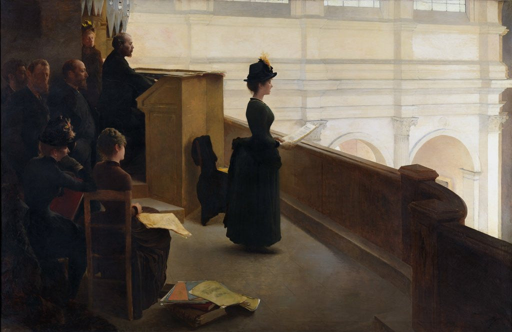 Detail of The Organ Rehearsal by Henry Lerolle