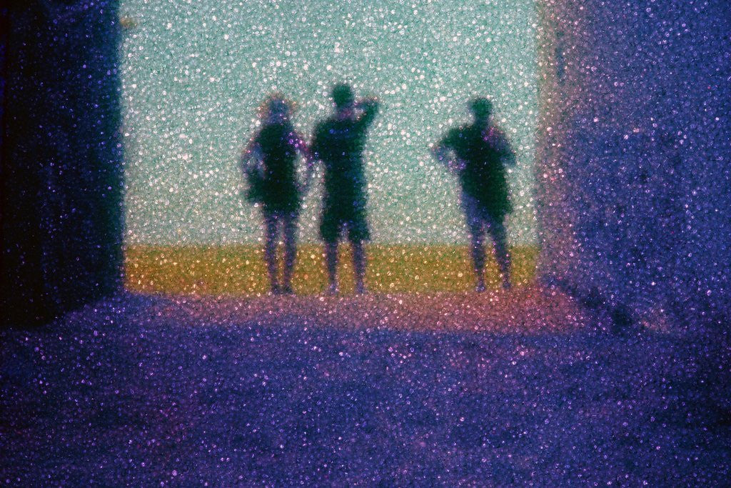 Detail of Three people by Anonymous