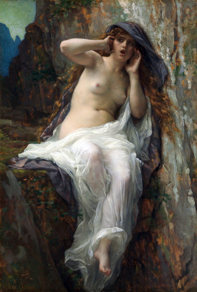 Detail of Echo by Alexandre Cabanel