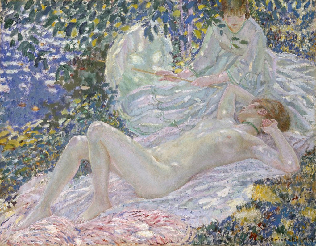 Detail of Summer by Frederick Carl Frieseke