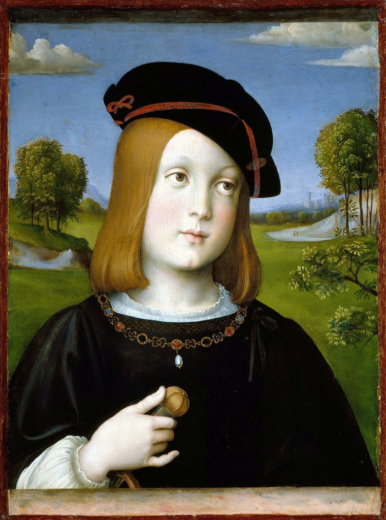 Detail of Federigo Gonzaga by Francesco Francia
