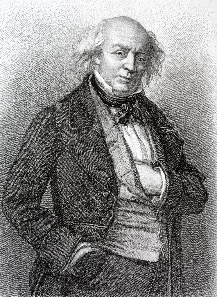 Detail of Pierre-Jean de Béranger ( 1780 â€“ 1857) by Anonymous