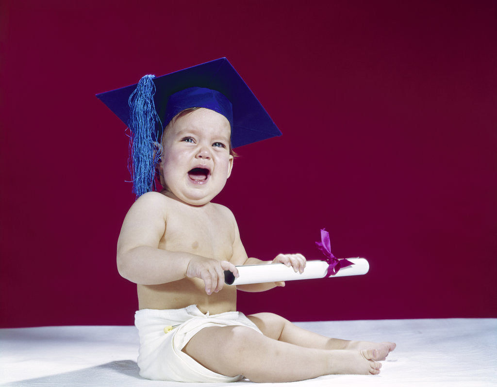 Baby 2024 graduation cap