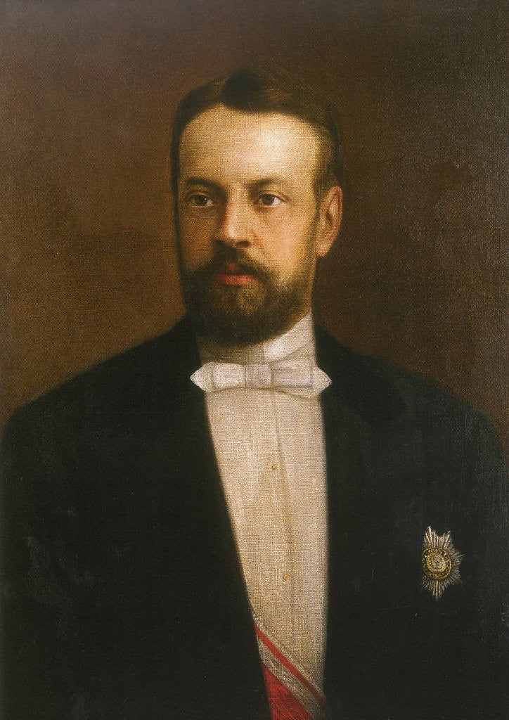 Detail of N.Shilder. Painting by Anonymous