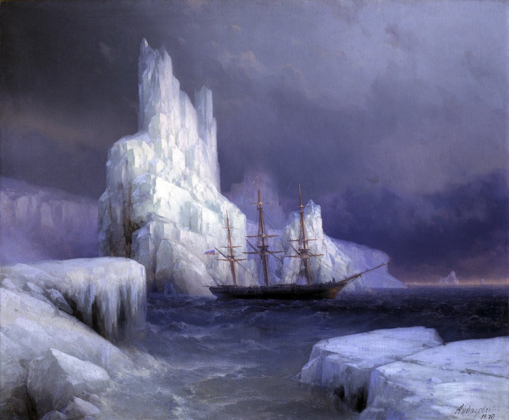 Detail of I.Aivazovsky by Anonymous