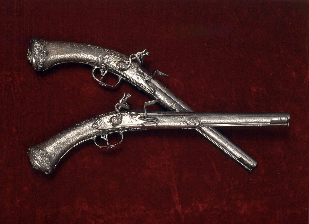 Detail of Pistols by Anonymous