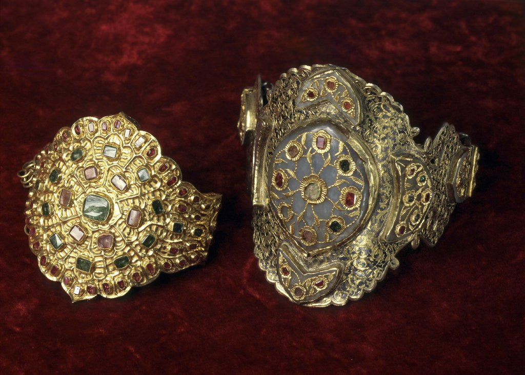 Detail of Adornments for horse bridle by Anonymous