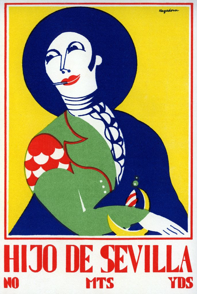 Detail of Hijo de Sevilla (Son of Seville) poster by Anonymous