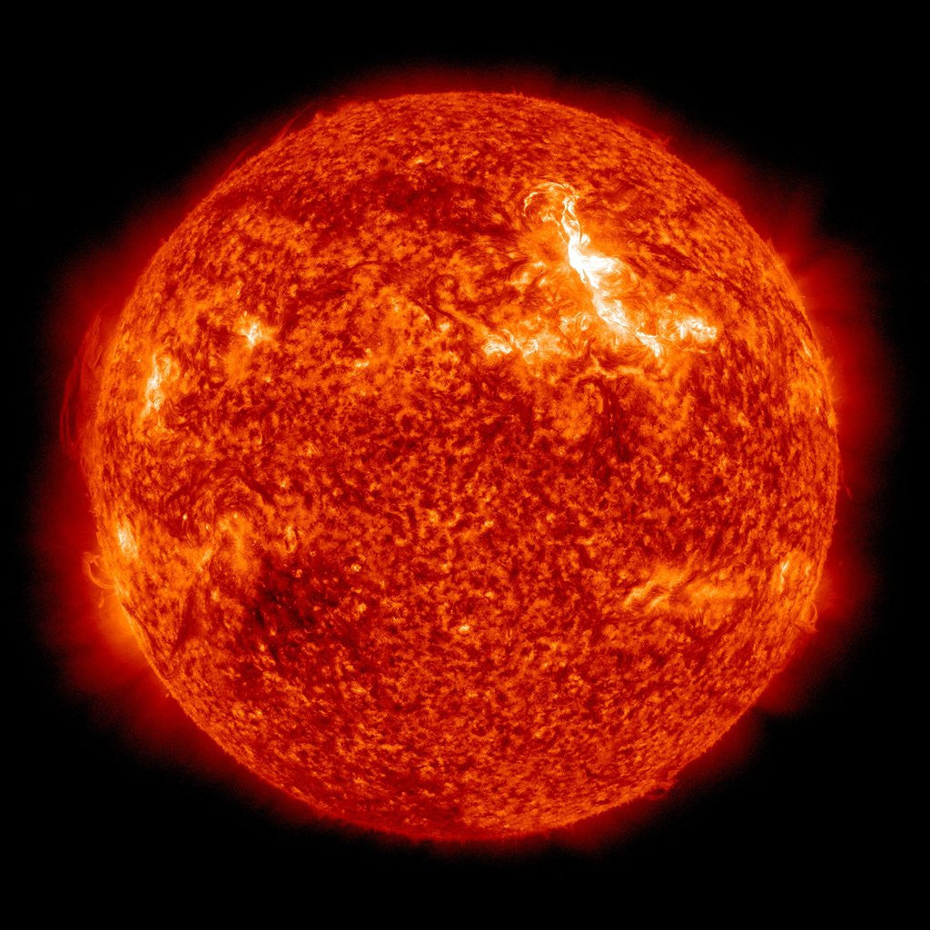 Detail of Solar Flare observed by NASA's Solar Dynamics Observatory (SDO), 1 of 3 by Anonymous