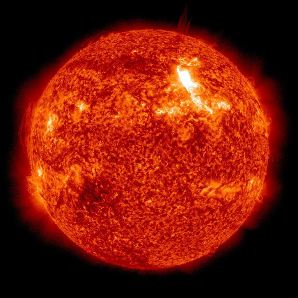 Detail of Solar Flare observed by NASA's Solar Dynamics Observatory (SDO), 3 of 3 by Anonymous