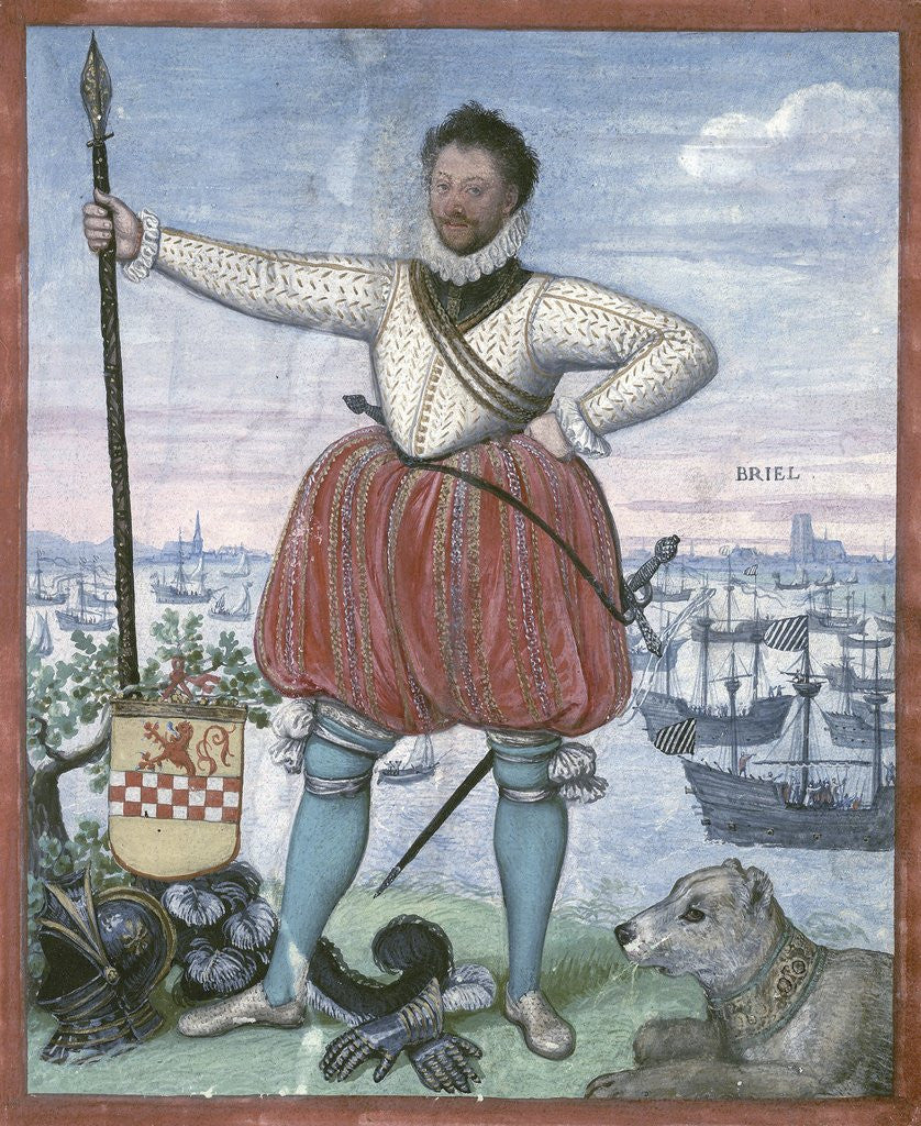 Detail of Portrait of William II de la Marck by Anonymous