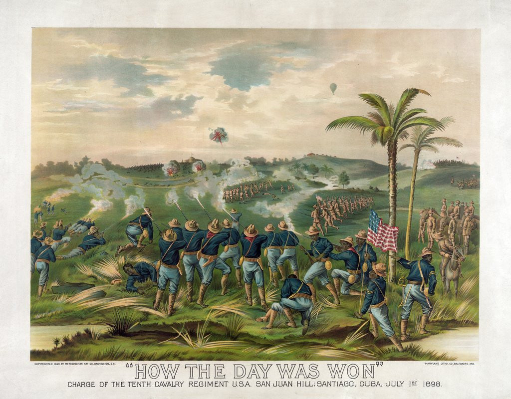 Battle of San Juan Hill by Corbis