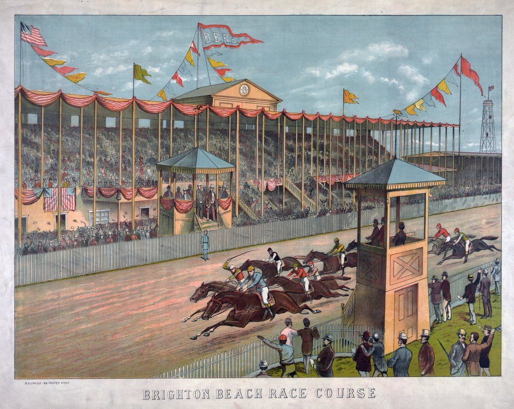Detail of Brighton Beach Race Course by Anonymous
