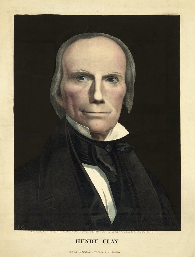 Detail of Portrait of Henry Clay by Anonymous