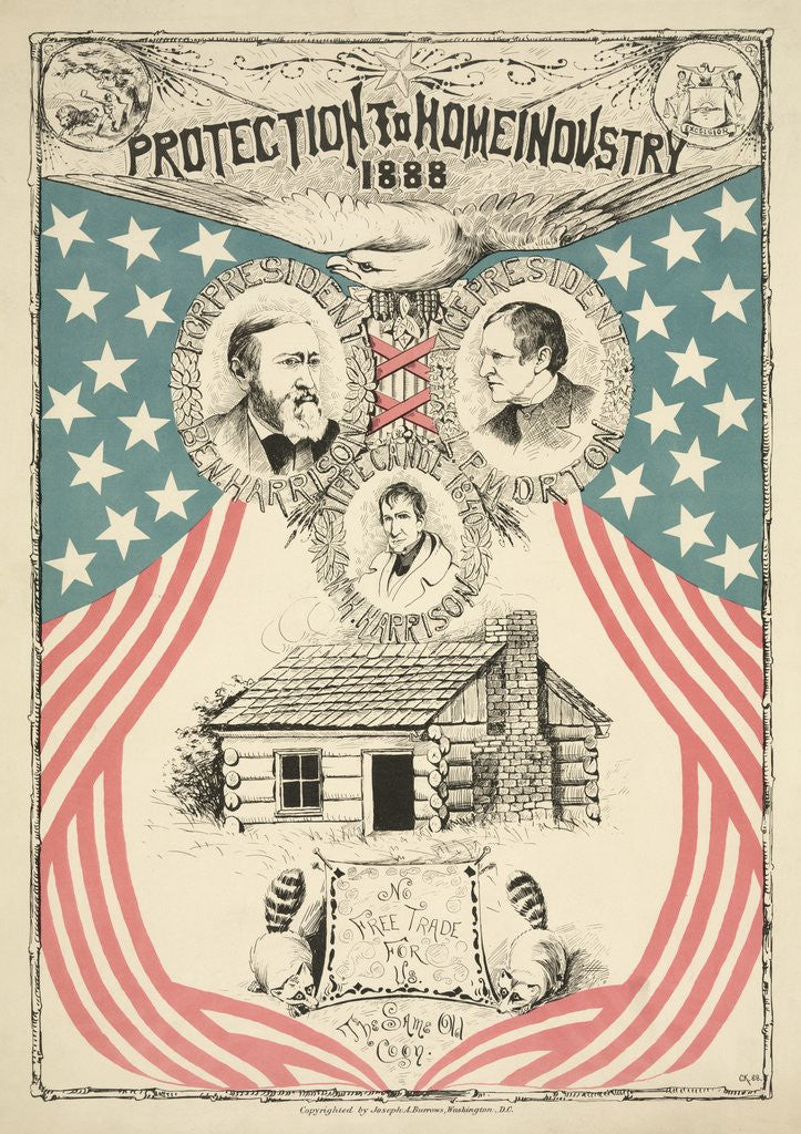 Detail of Protection to Home Industry poster by Anonymous