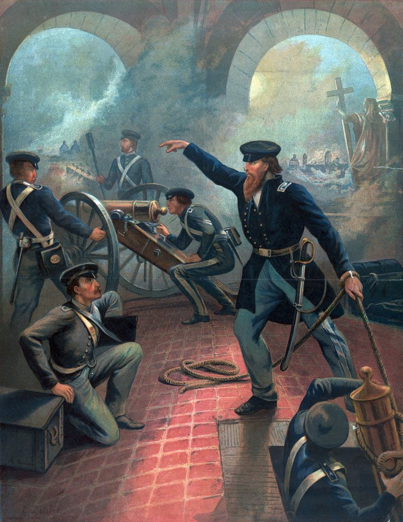 Detail of Grant at the Capture of the City of Mexico by Anonymous