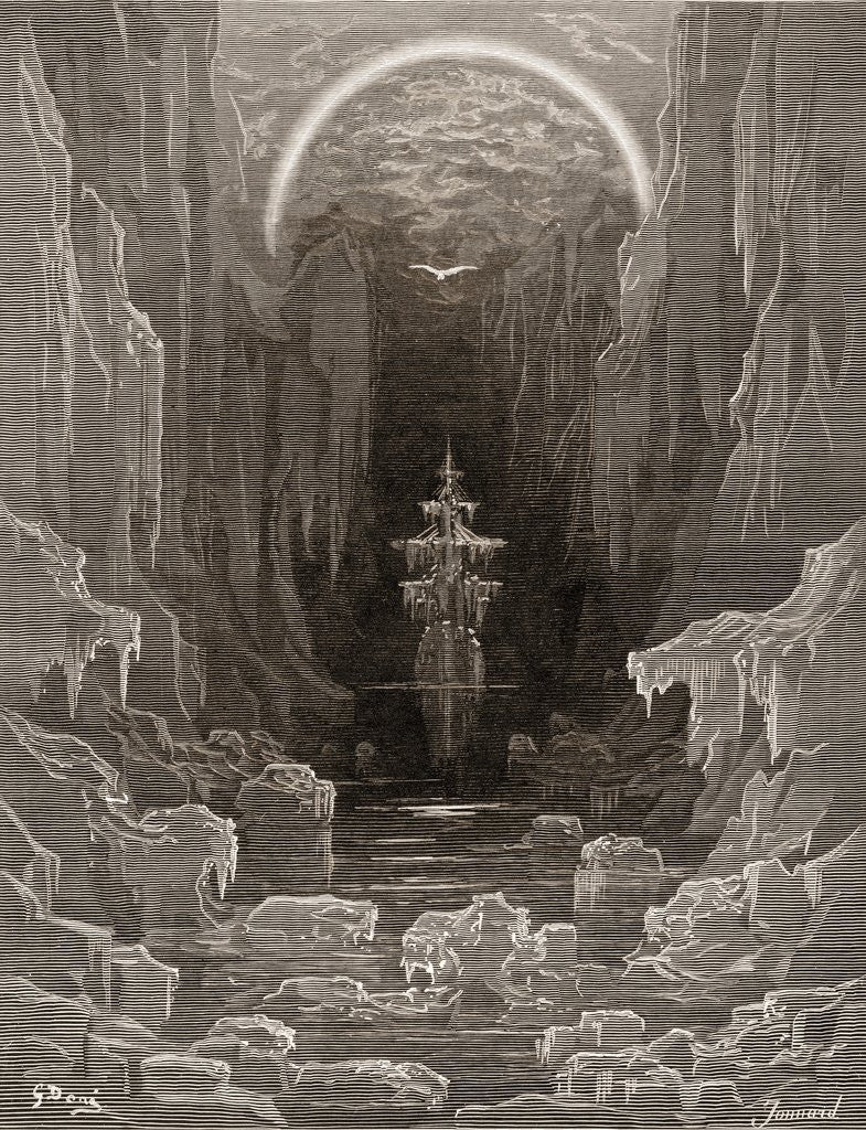 Detail of Ice Ship by Gustave Dore