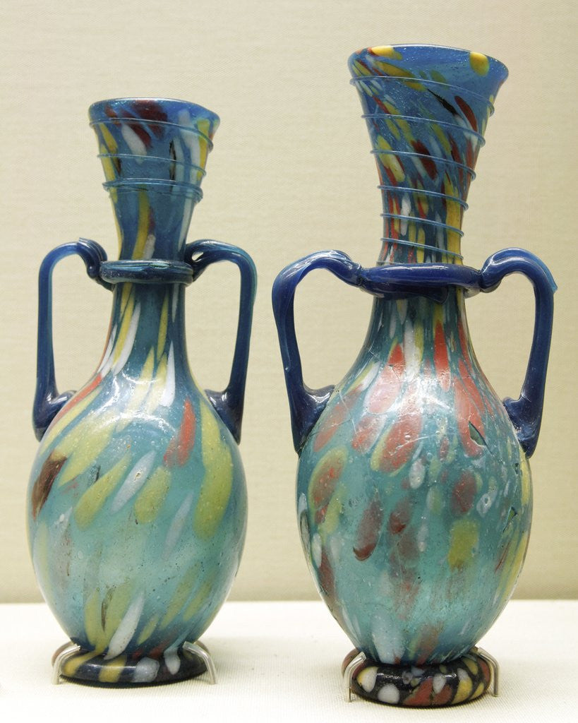 Detail of Roman glass amphorae by Anonymous
